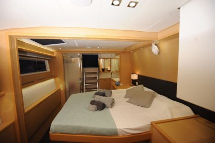 luxury catamaran kitesurfing cruise Greece