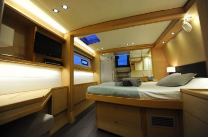 luxury catamaran kitesurfing cruise Greece