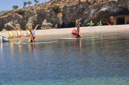 SUP Yoga in Greece