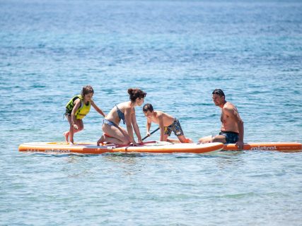 Family kitesurfing holidays in Greece