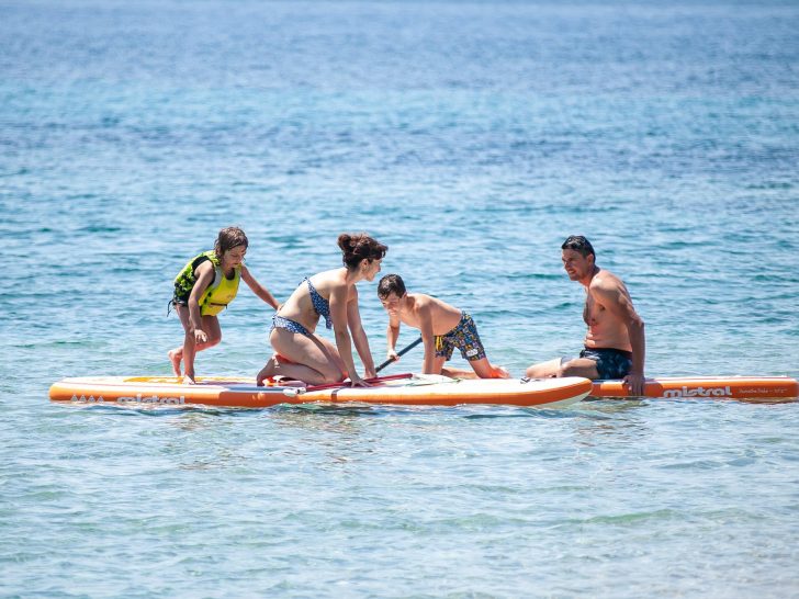 Family kitesurfing holidays in Greece