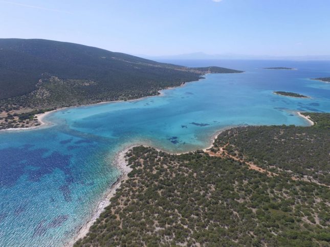 kitesurfing paradise in Greece