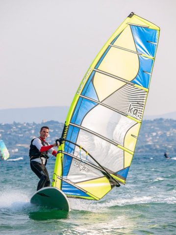windsurfing lessons in Greece