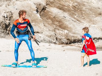 family kitesurfing vacations