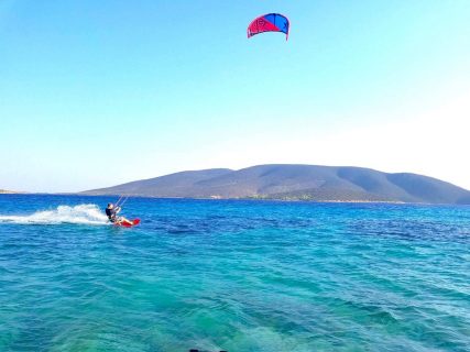 kiteboarding Aegean Sea
