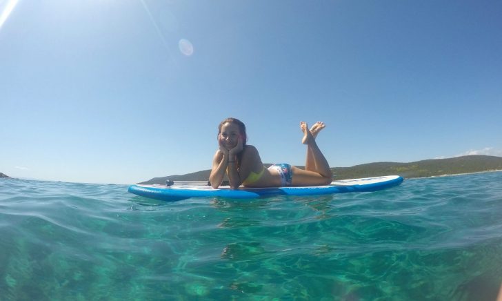 Stand Up Paddle Boarding in Greece Evia Island