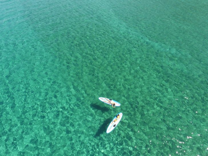 Stand Up Paddle Boarding in Greece Evia Island
