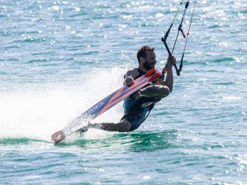 kitesurfing darkslide kitegreece marmari evia island
