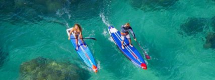 Stand Up Paddle Boarding in Greece Evia Island