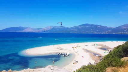 Kitesurfing in Greece Evia Island