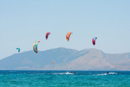 kitesurfing lessons evia island greece