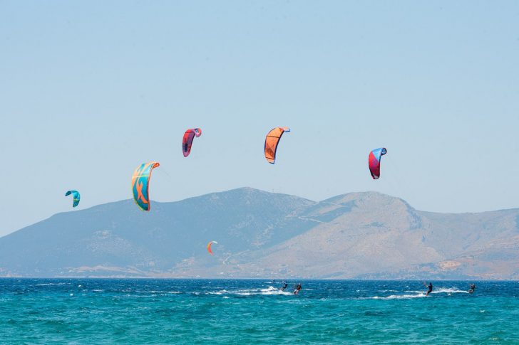 kitesurfing lessons evia island greece