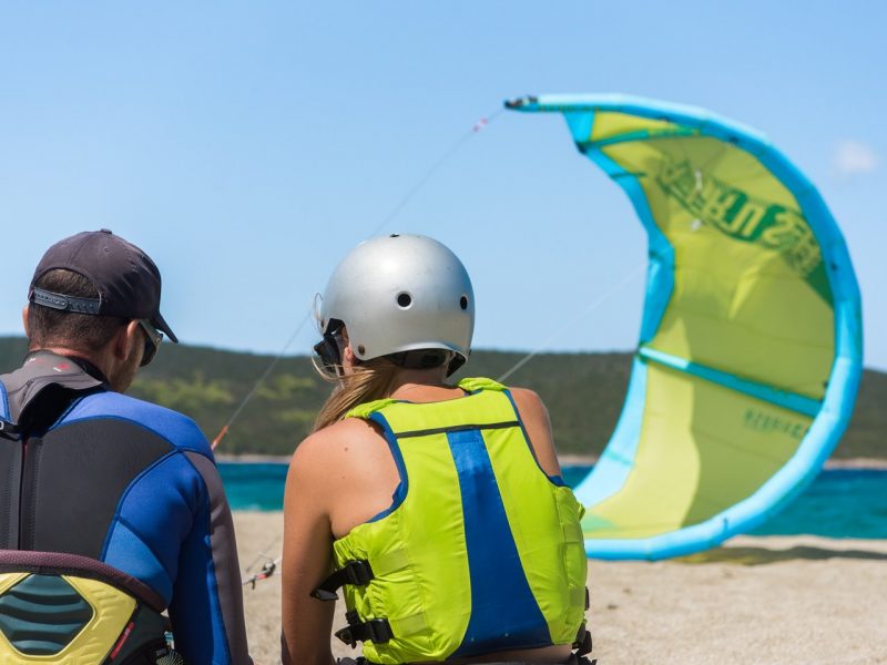 Kitesurfing lessons in Greece