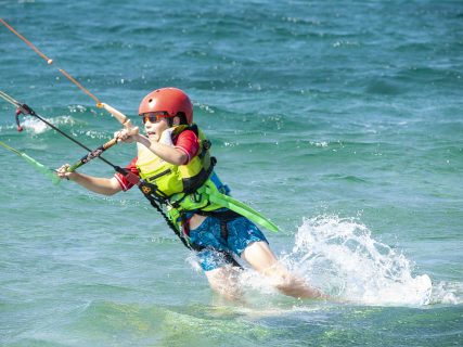 Kids Kitesurfing Lessons Greece