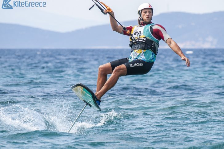 foilboarding evia island